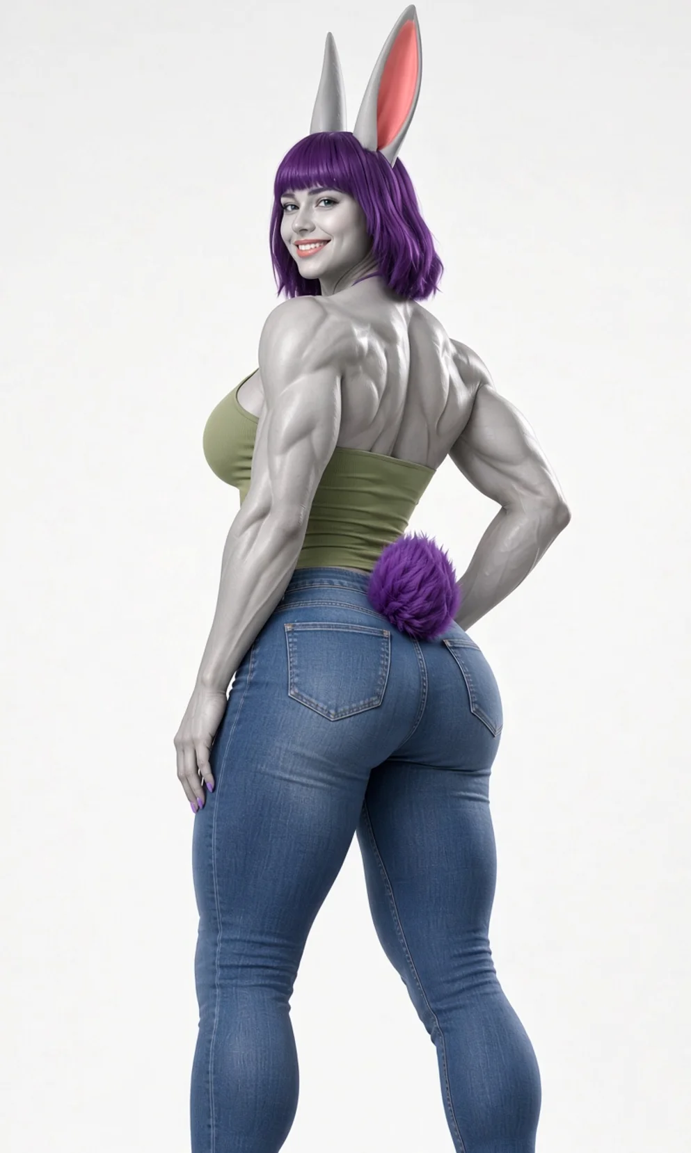 Violet Anderson jeans add